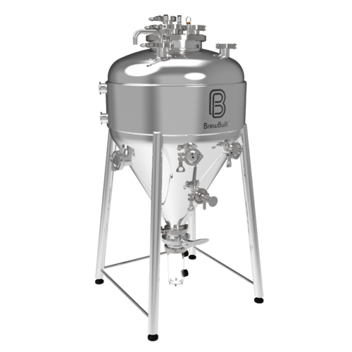 BrewBuilt® X3 Jacketed Uni Conical Fermenter | 25 gal - Homebrew Beer Alcohol