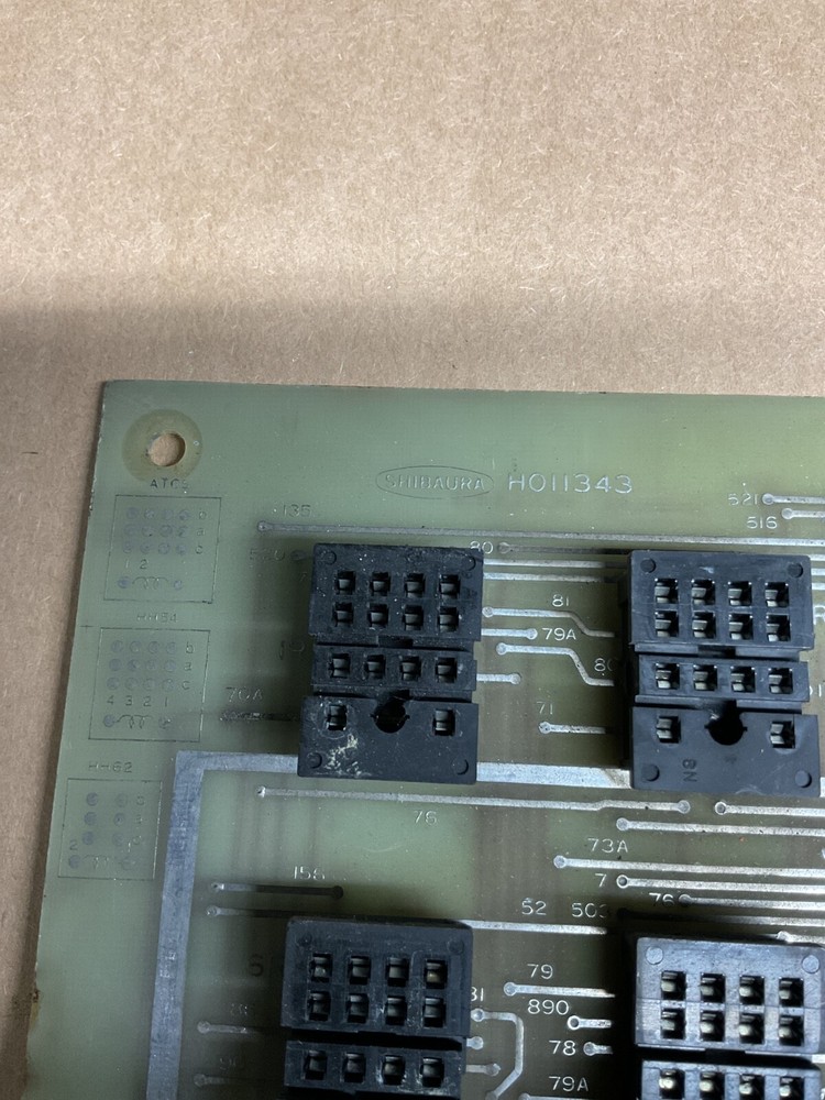 Shibaura Relay Board HO11343 #4010PT122