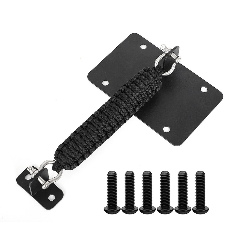 Tailgate Check For Jeep Wrangler JK / JKU 2011-2018 Replaceable Braid Strap