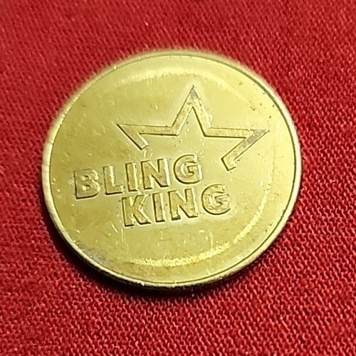 Token coin Bling King Star Free Shipping