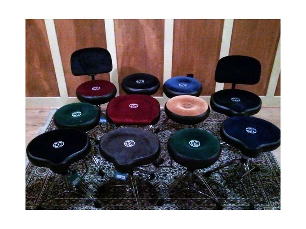 ROC-N-SOC Original Saddle Drum Throne Black
