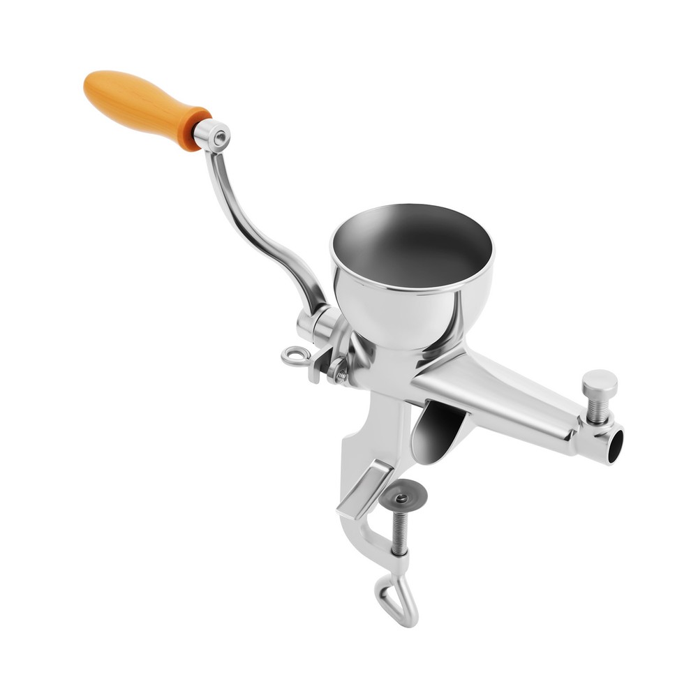 Manual Wheatgrass Juicer Hand Press Wheat Grass Fruit Juicing Extractor Silver