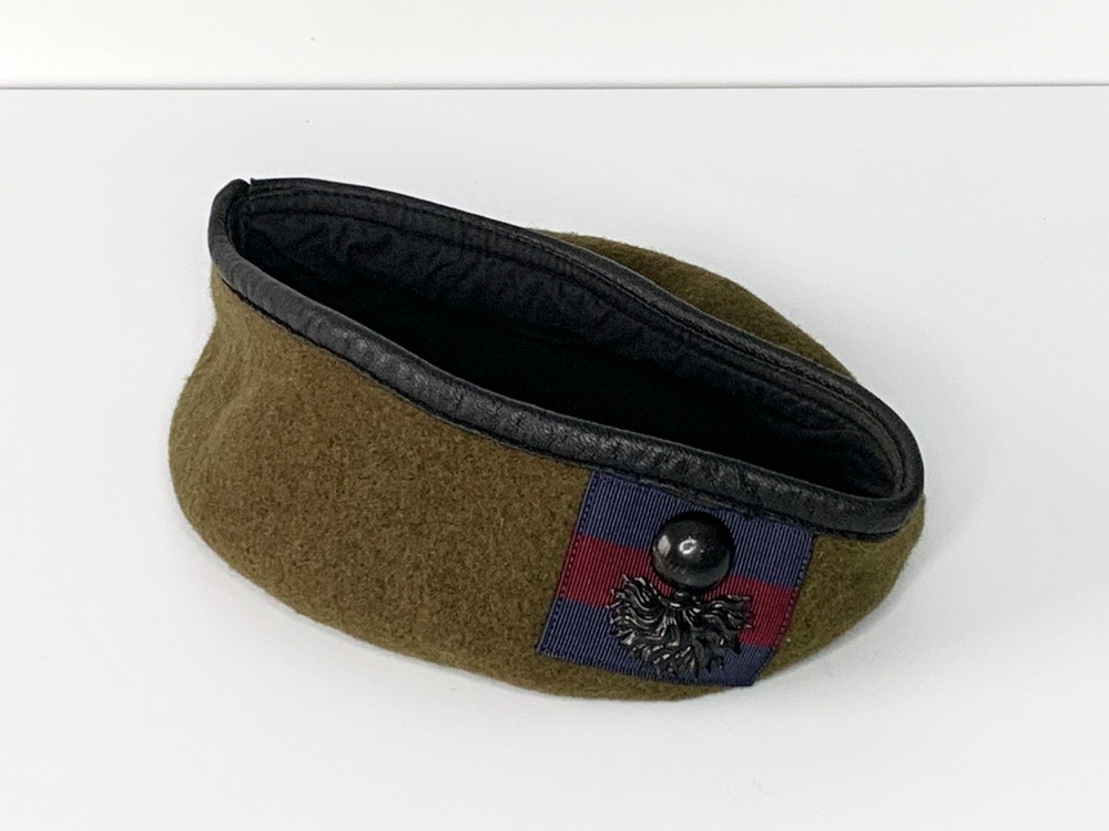 Grenadier Guards Beret & Subdued Badge. British Army-Issue. Size 51cm.