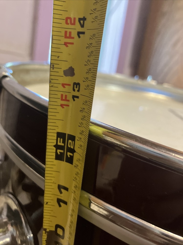 first act Burgundy kick drum. AD