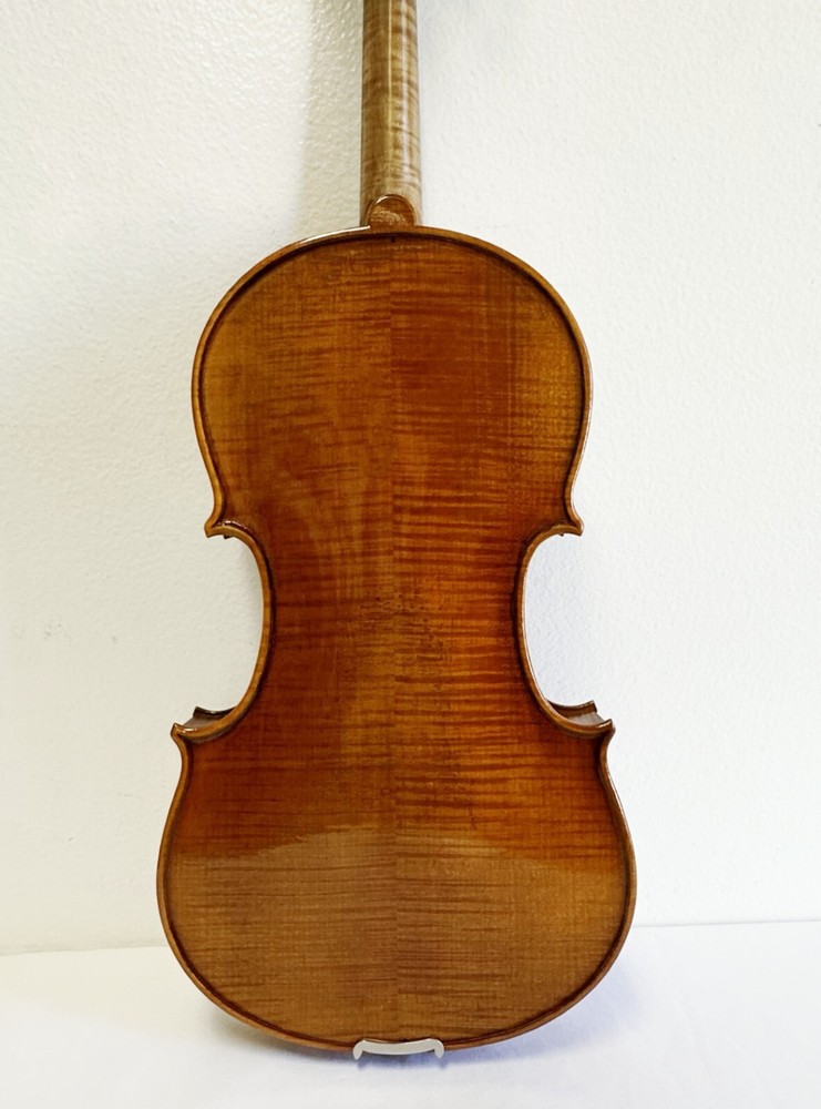 VIOLA 16" SIZE, PROFESSIONAL SETUP + DOMINANT STRINGS + AUBERT BRIDGE +CASE+BOW