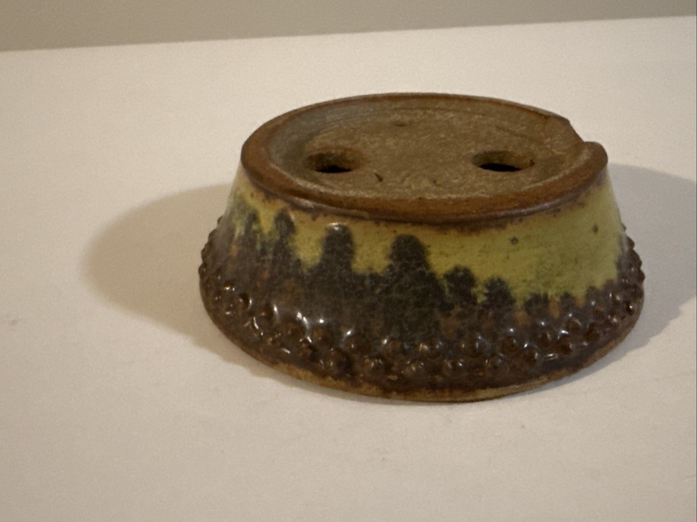 Sara Rayner Bonsai Pot small Glazed Round 5”