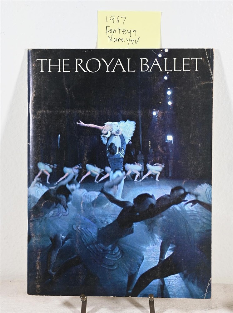 8 Vintage BALLET Programs, Various Dates 1955-80 BARYHSNIKOV, FONTEYN, NUREYEV