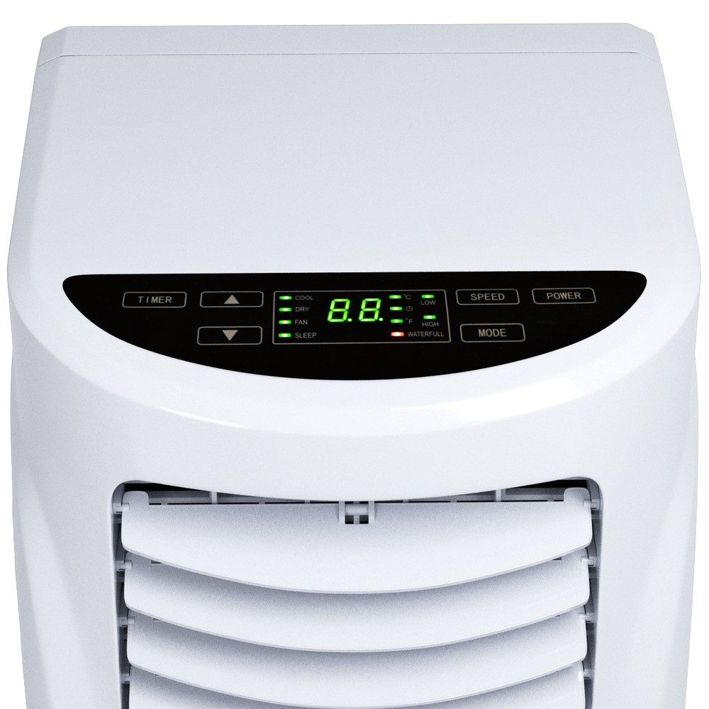 Topbuy Portable Air Conditioner W/Dehumidifier Function & Wheels &RC