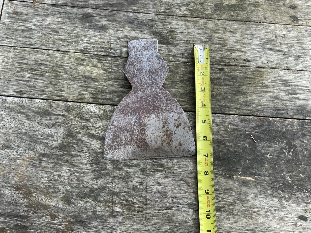 Vintage Large Broad Head Hewing Axe