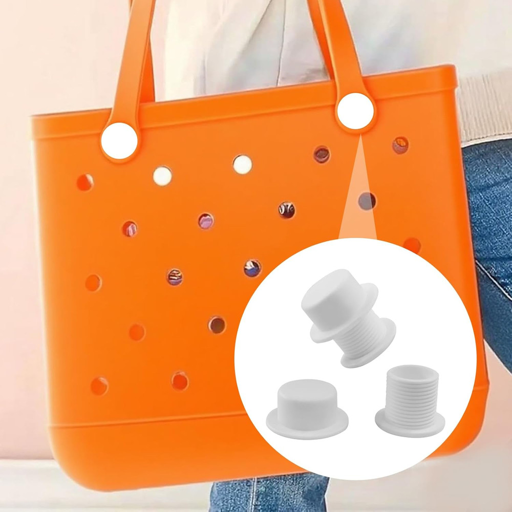 8 Set Beach Bag Rivets, Rivets Button Strap Compatible Pool Bag Accessories fo