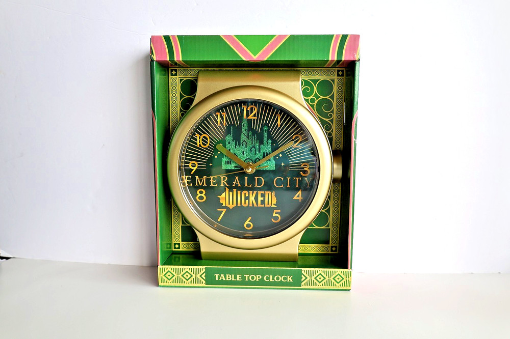 Wicked Emerald City Table Top Clock New Gift Idea