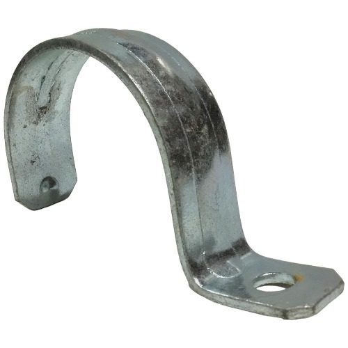 Generic 3" Rigid/EMT Strap Snap-On Type - One Hole - Steel