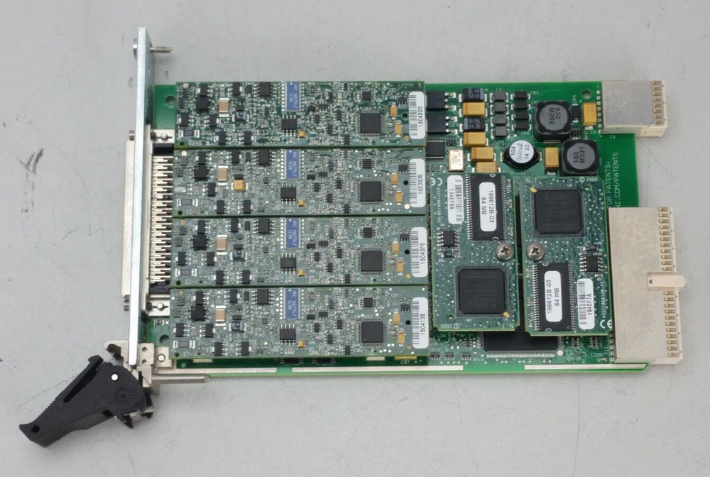 National Instruments NI PXI-6120 DAQ Card 16-bit Simultaneous Analog Input