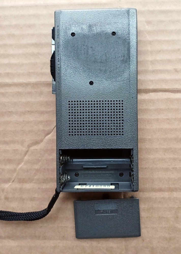 Sanyo M5490 Voice Activated Microcassette Recorder Not Tested