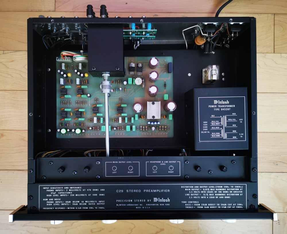 McIntosh C29 Solid State Stereo Preamplifier (Serviced & Recapped)