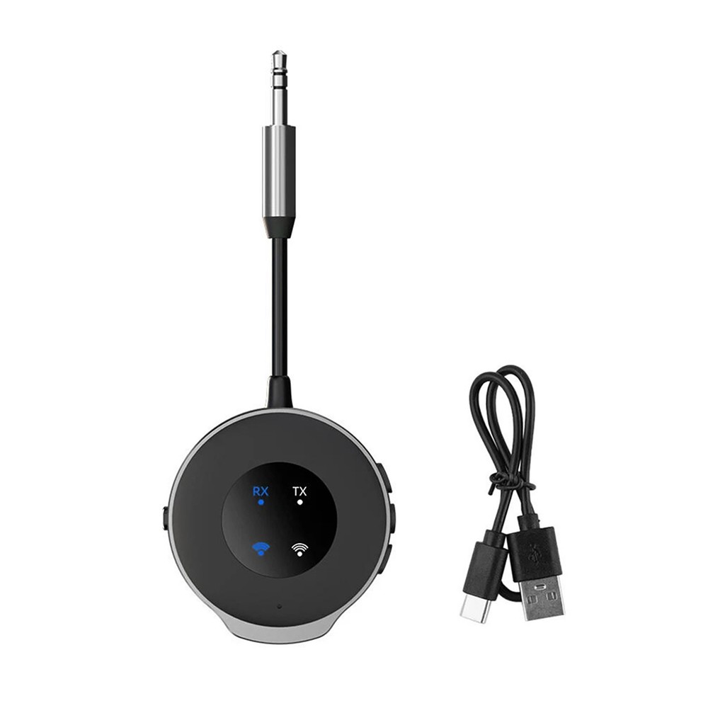 Portable Bluetooth 5.3 Wireless Transmitter Receiver Car Aux Audio Adapter
