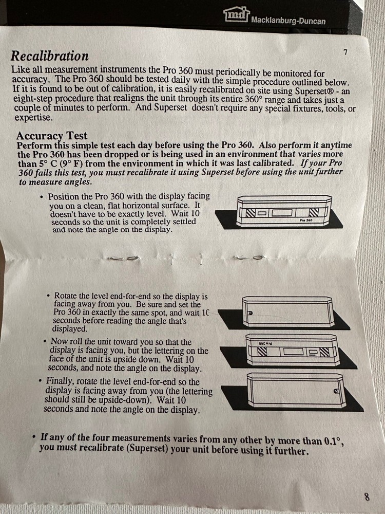 Set Of Four Digital Protractor, 360, Two Cases