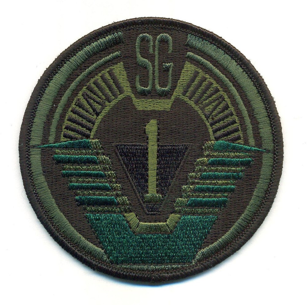 STARGATE SG-1 OLIVE DRAB PATCH - SG1od