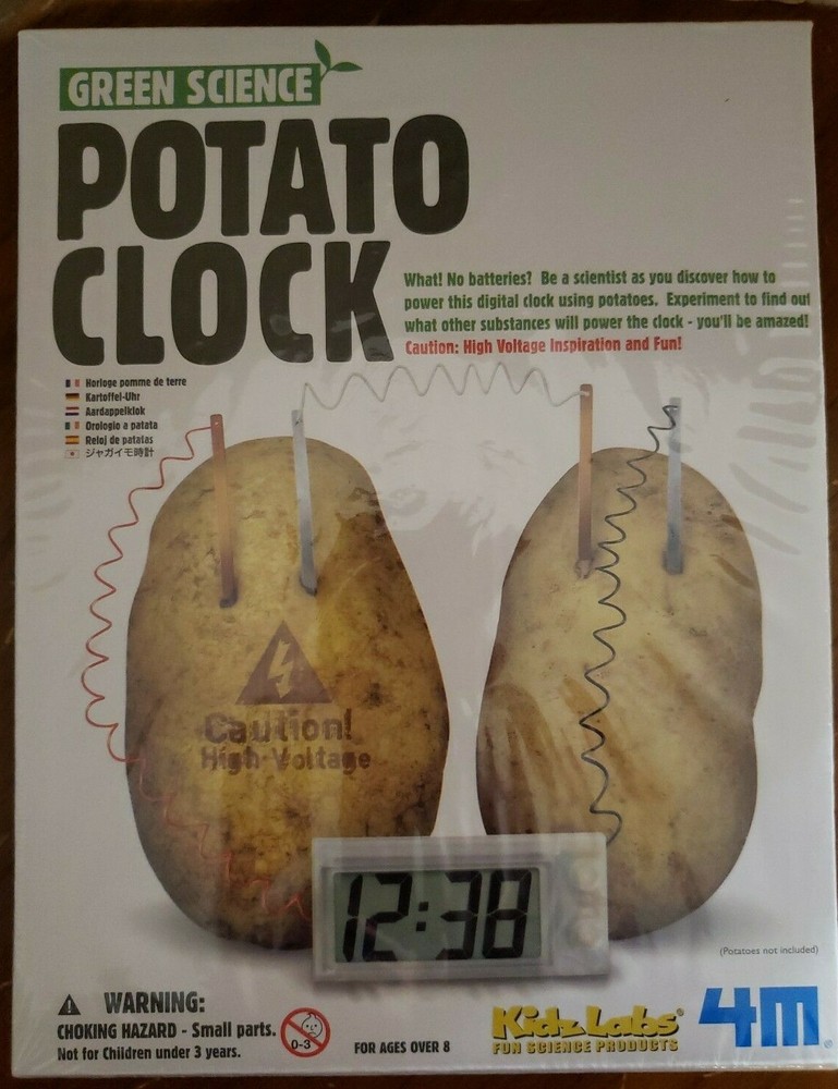 Potato Clock Green Science lab experiment 2008