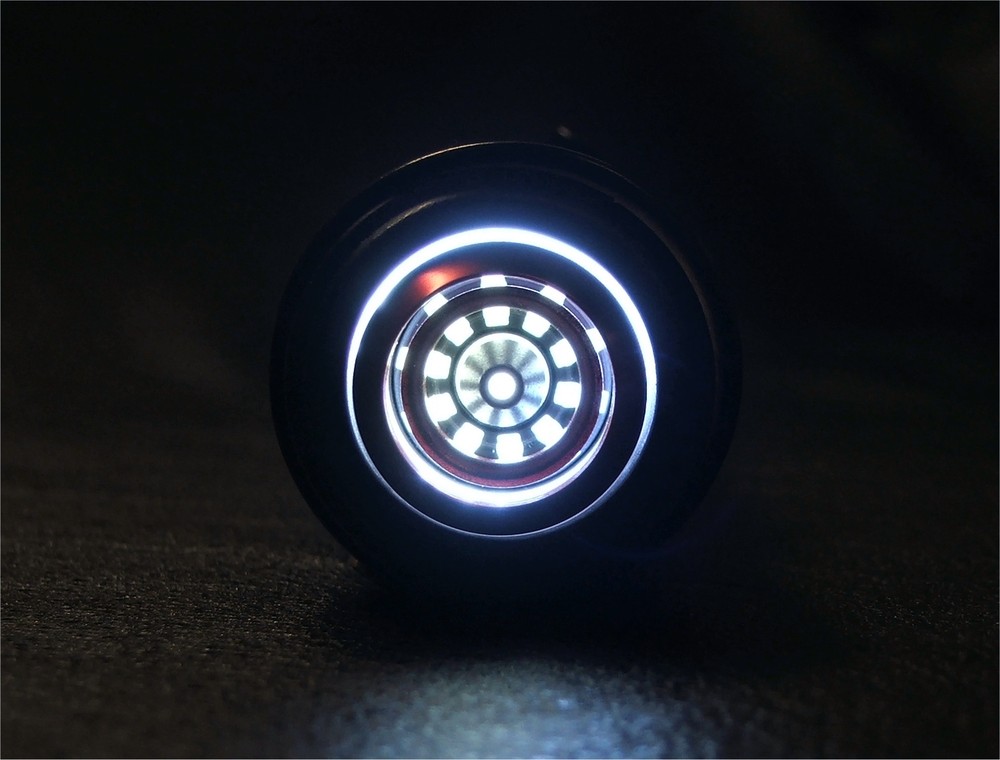 NEW CUSTOM LIGHTSABER BLADE PLUG MECHANICAL DESIGN COPPER MULTI RING GLOW CORE
