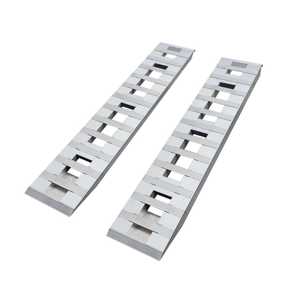 6800 lbs Aluminum Trailer Ramps – 2-Pack for Safe Vehicle Loading