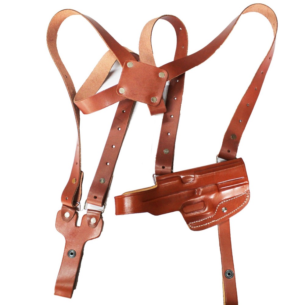 Real Leather Horizontal Shoulder Holster