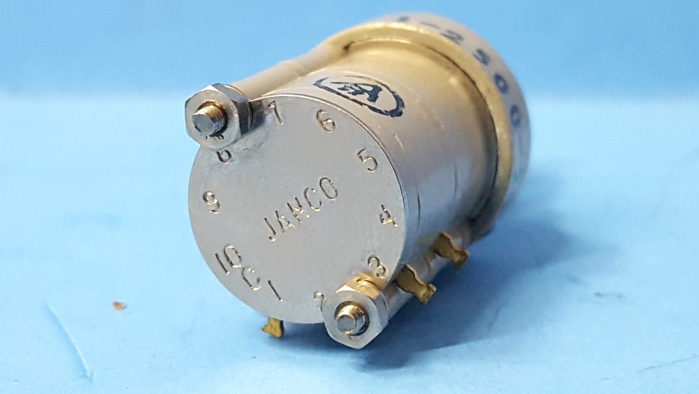 One Pc- Rotary Switch, 1-2500-2N3, JANCO
