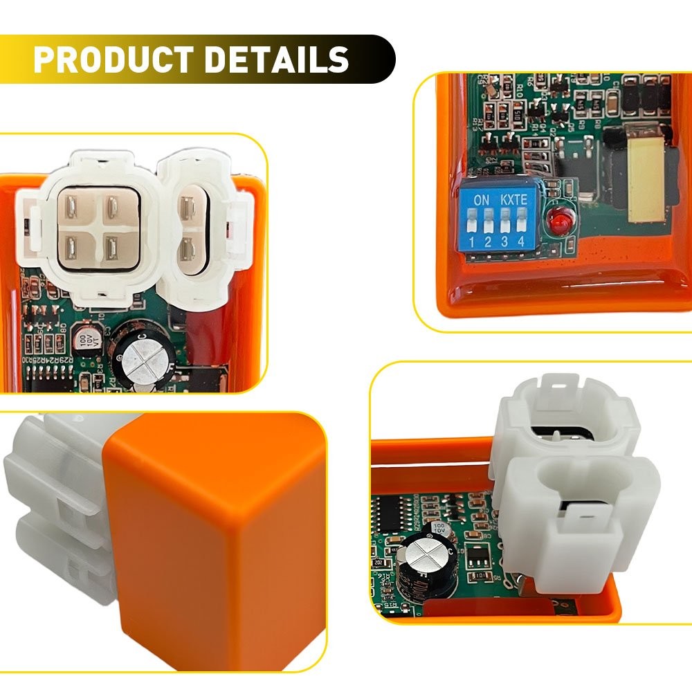6Pin Adjustable DC CDI Box Replacement For GY6 50cc 125cc 150cc Engine Universal