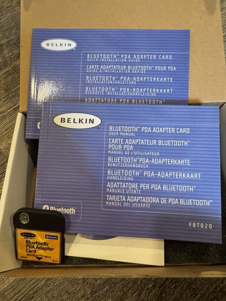 Belkin Bluetooth Compact Flash Network Adapter (F8T020EF)