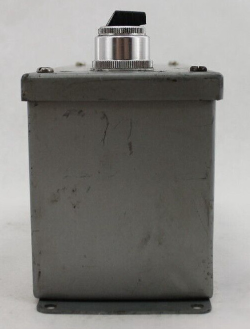 Square D 9001 KA-1 Selector Switch in Hoffman Enclosure