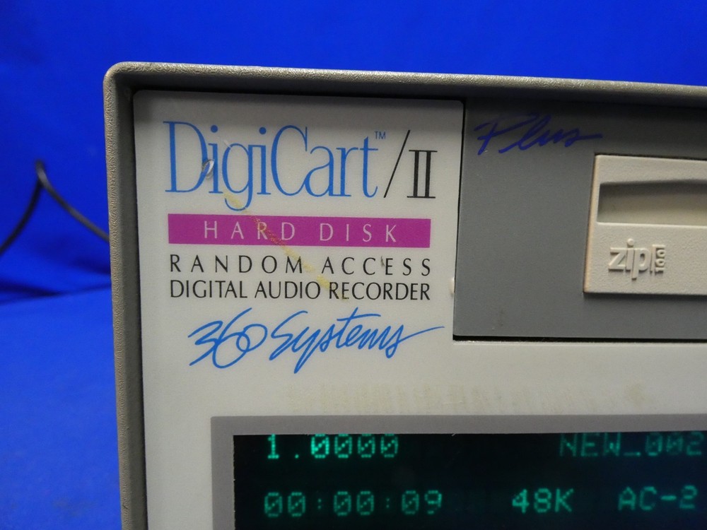 360 Systems DigiCart II Hard Disk Random Access Digital Audio Recorder