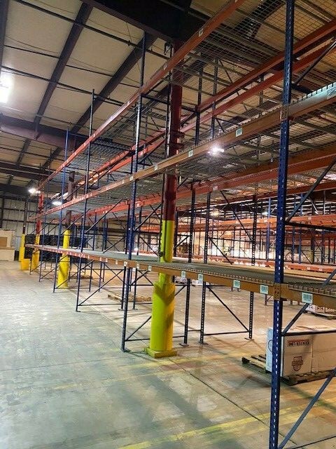 Structural Pallet Racking Package - Includes 54" X 16'