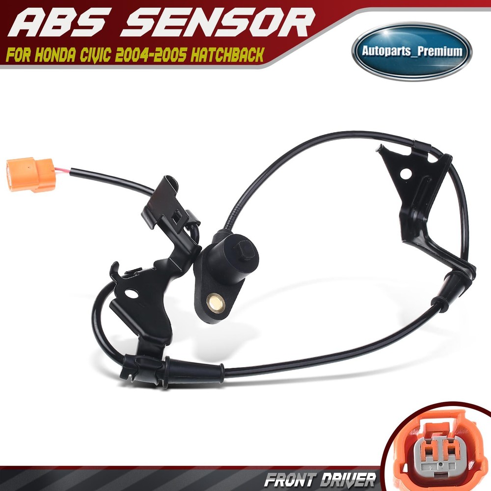 ABS Wheel Speed Sensor for Honda Civic 2004-2005 Hatchback Front Left Driver