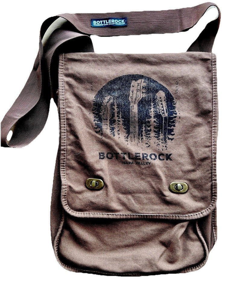 Bottlerock Brown 16" Canvas Backpack