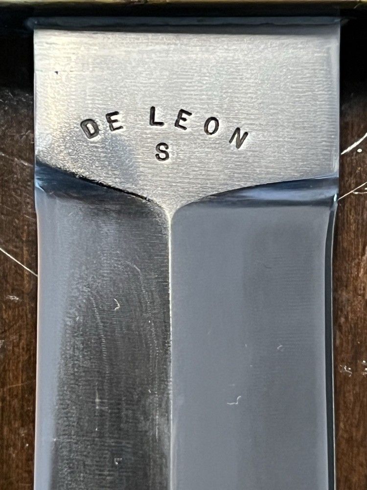 Enedino De Leon 8” Fighter ( A1) Stamp Fighter , Custom Sheath.