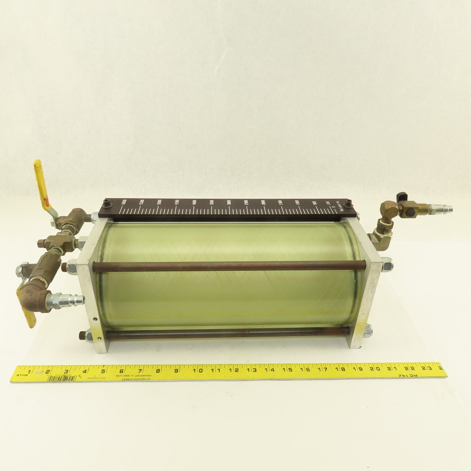 6000ML Liquid Dosing Calibration Column 6" x 14-1/4"