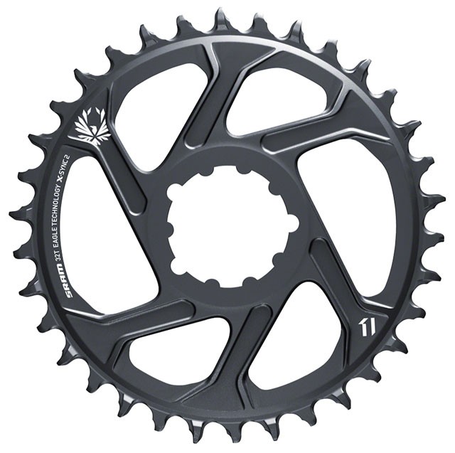 SRAM Eagle X-SYNC 2 Direct Mount Chainring - 32t, Direct Mount, 3mm Offset, For