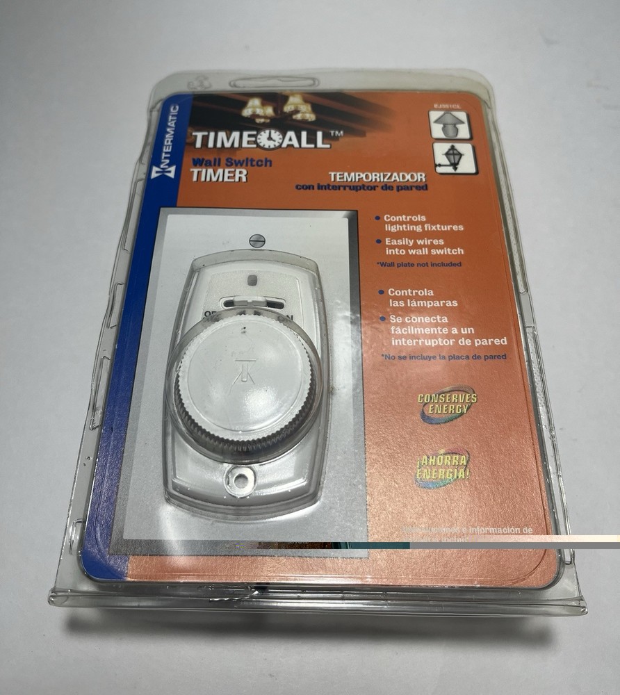 Intermatic EJ351CL Time All Wall Switch Timer 224 Hour White - Still Sealed