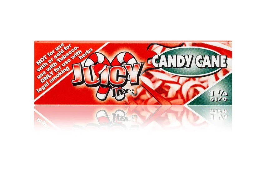 Juicy Jay's Rolling Papers Candy Cane 1 1/4 24 Pack 32 CT