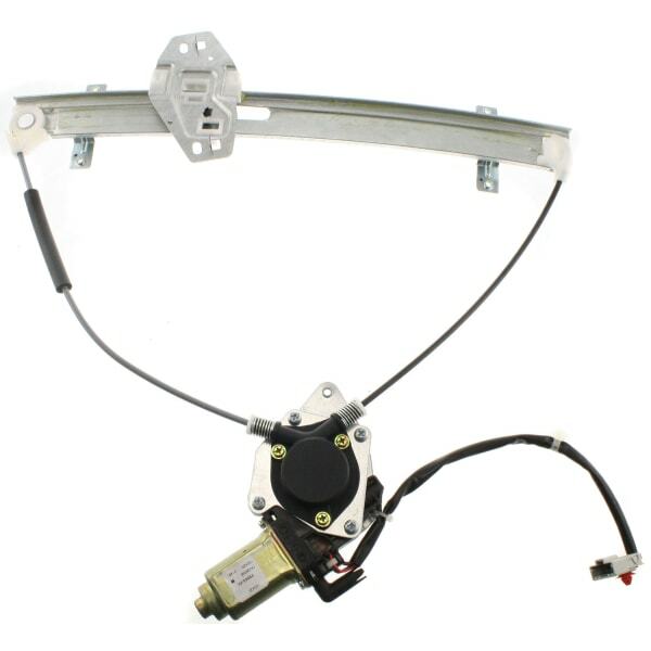 Front, Driver Side Power Window Regulator, With Motor - Coupe For 01-05 CIVIC