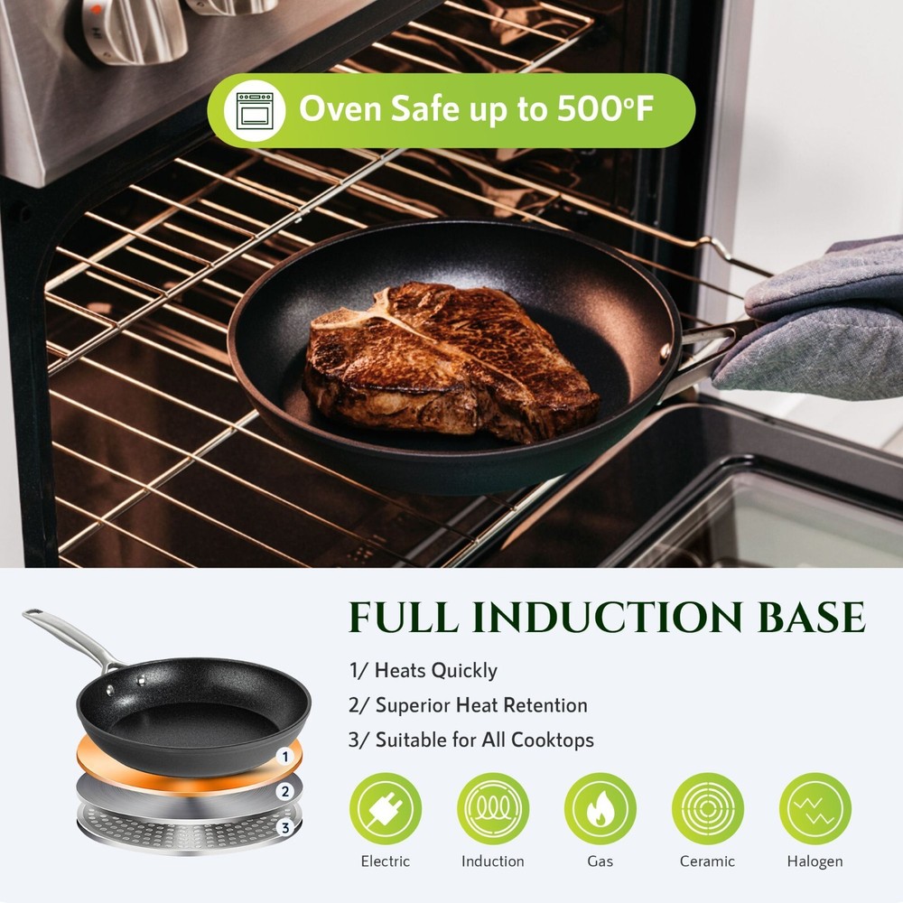 Granitestone Armor Max 14 Piece Nonstick Hard Anodized Durable Cookware Set