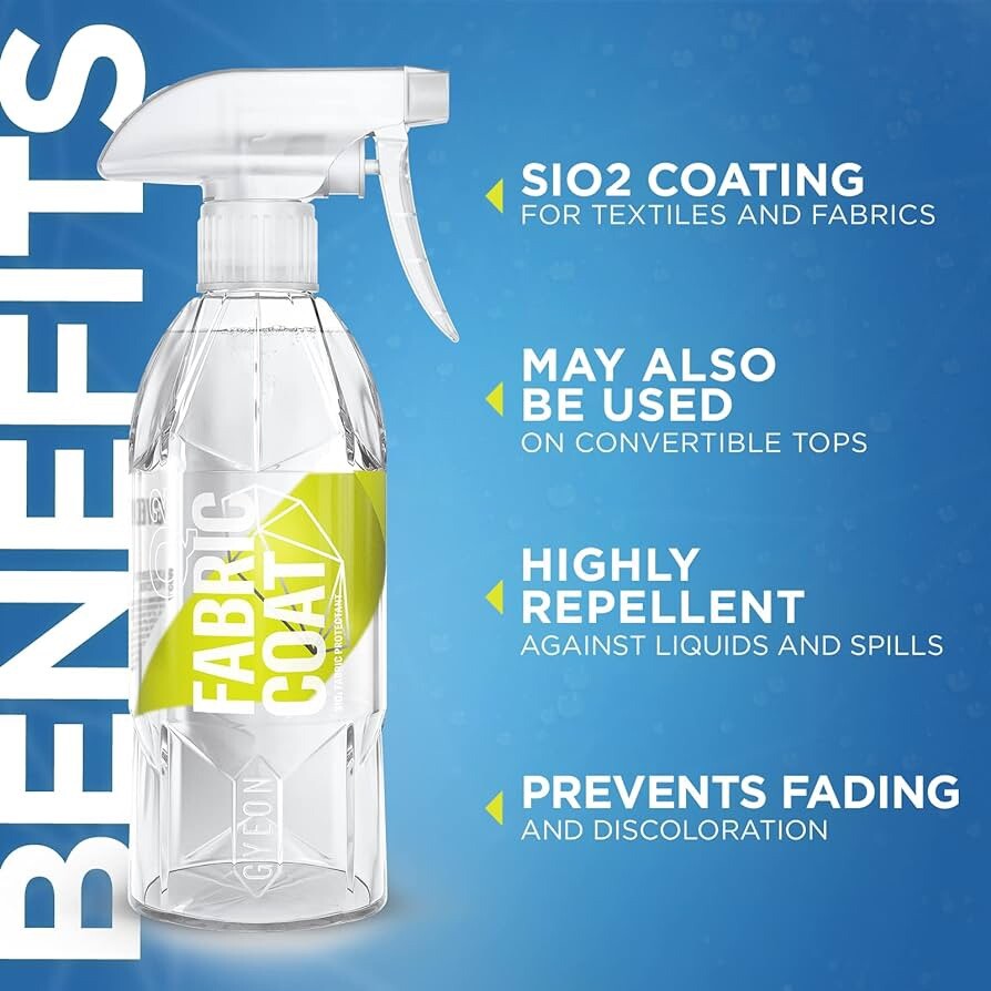 Gyeon Q2 Fabric Coat 400ml | Protective Quartz Ceramic Fabric Coating