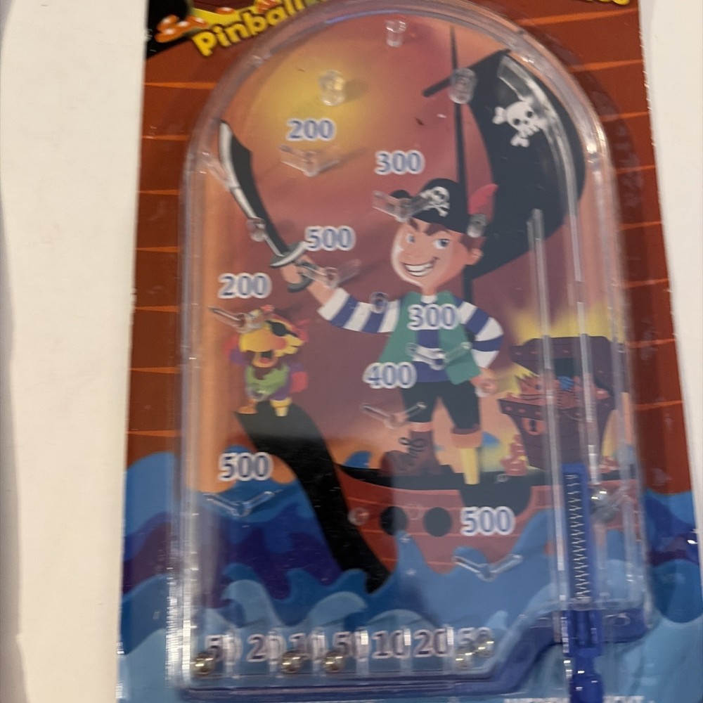 Vintage Pinball Machine Space And Pirate 2 Pack