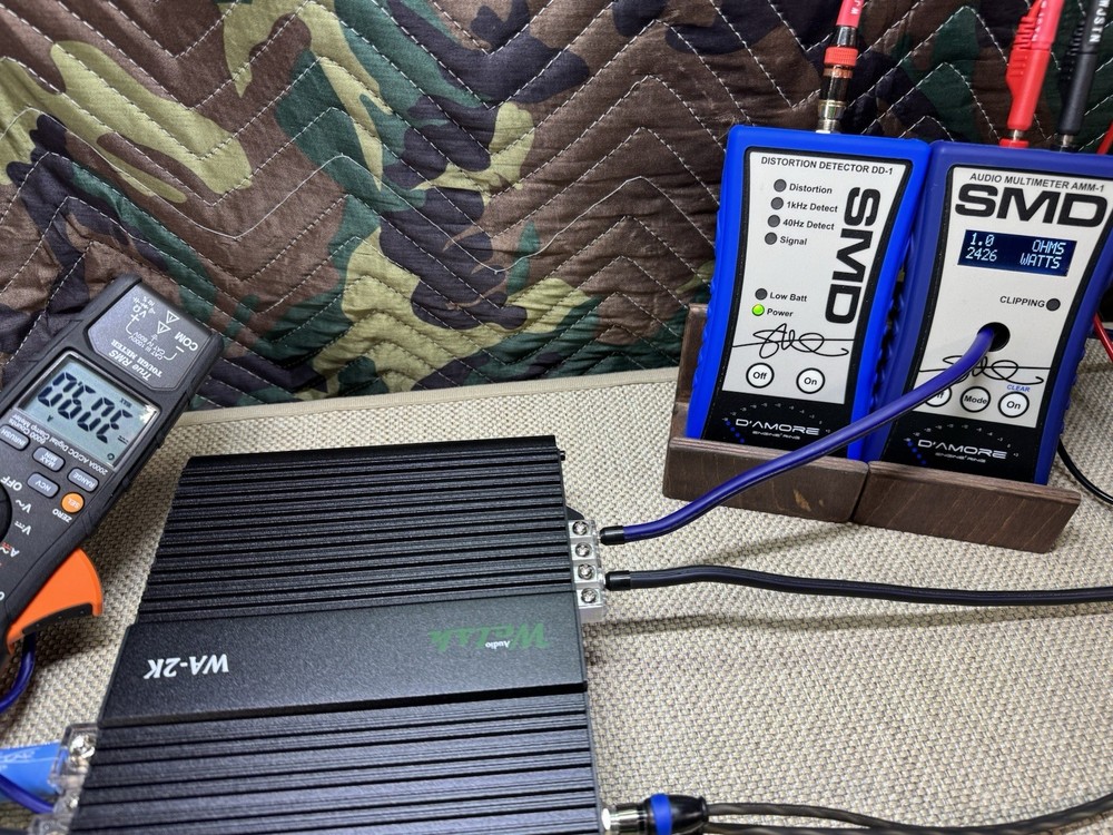 Welsh Audio WA-2K Amplifier (1/0 Inputs) 2400 Watts RMS