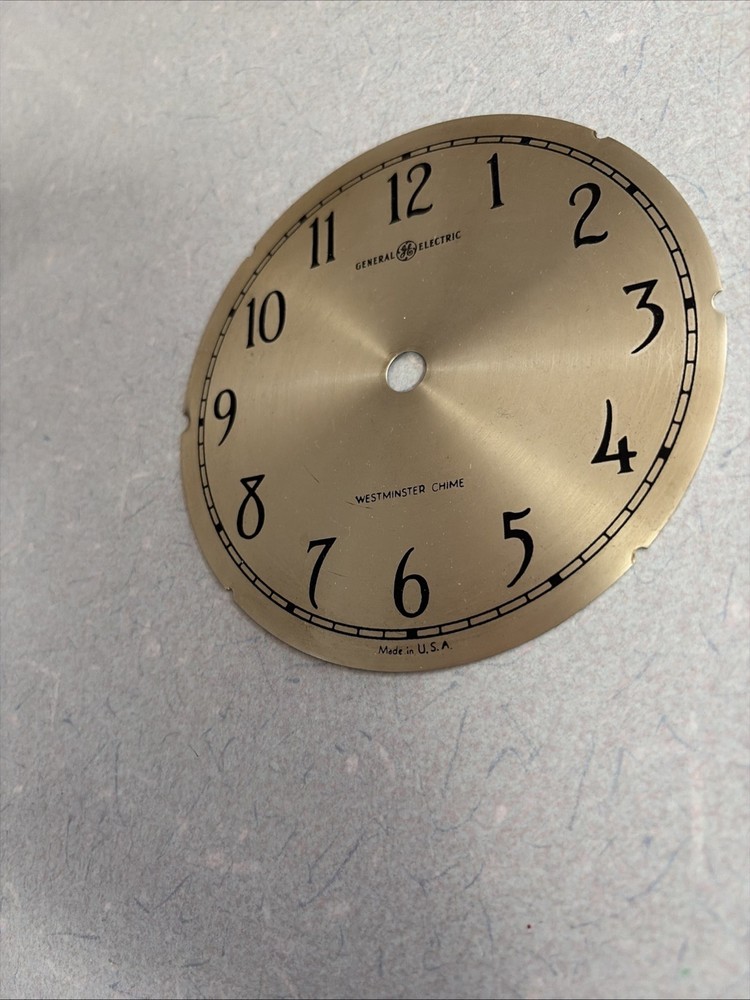 MANTLE CLOCK Brass 5” Clock Face