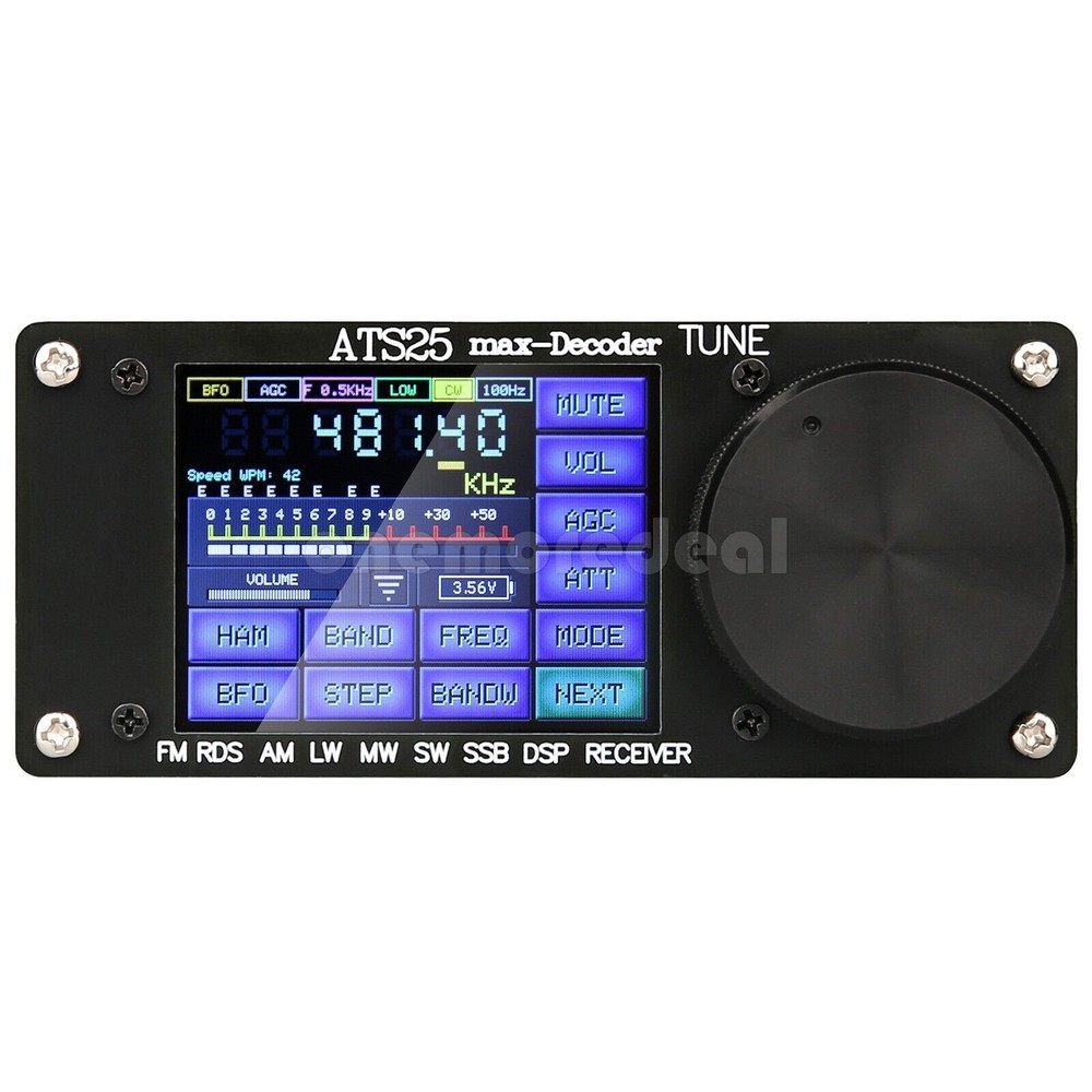 ATS25max-Decoder Si4732 Full Band Radio Receiver DSP SW Official+Activation Code