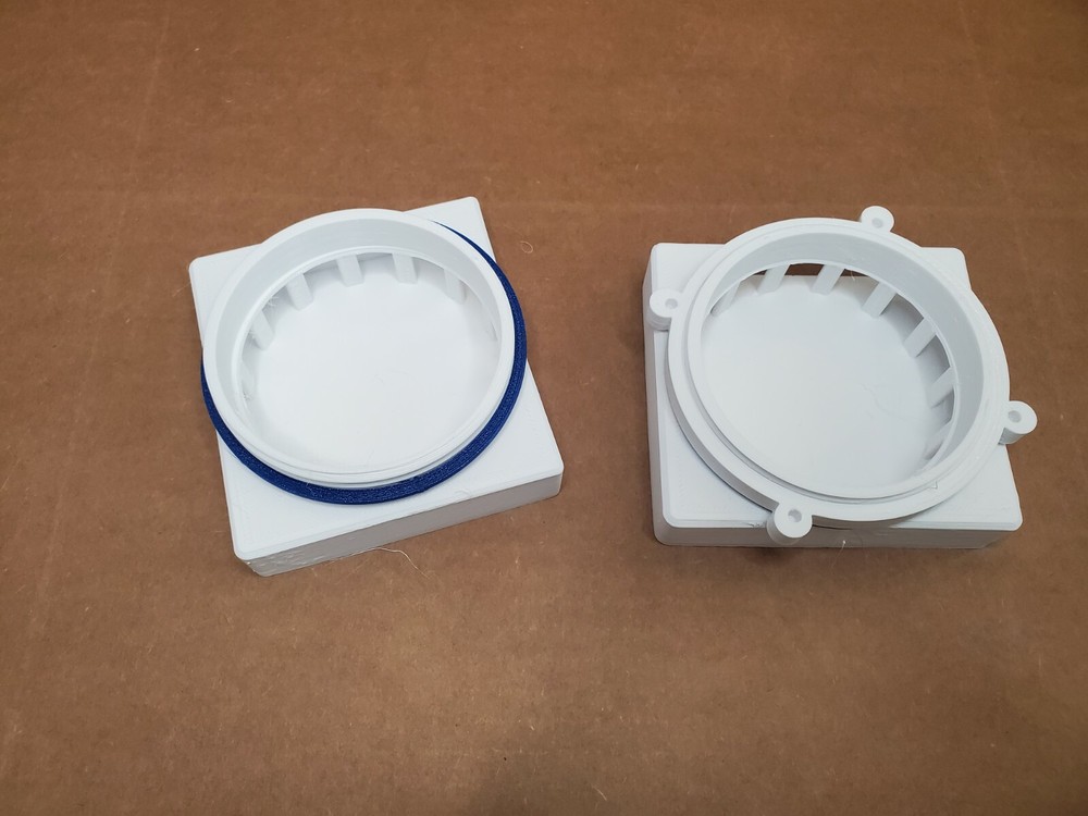 80mm Enclosure Air Vent - 3d Printed w/ PETg