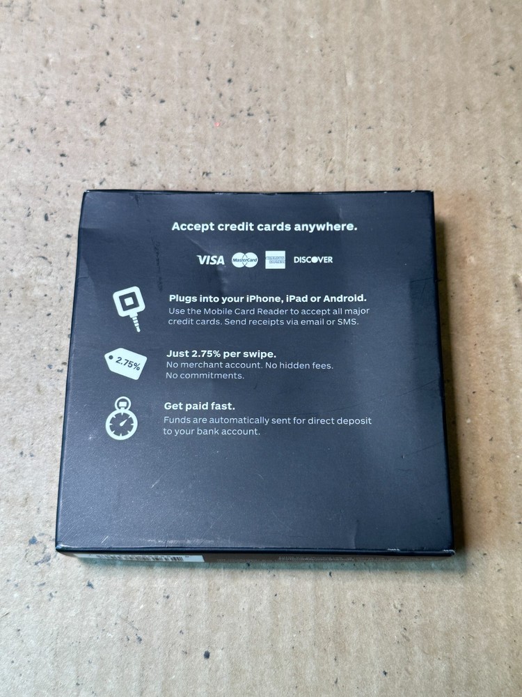 Square Register Mobile Card Reader New in Box Ships Fast!!!