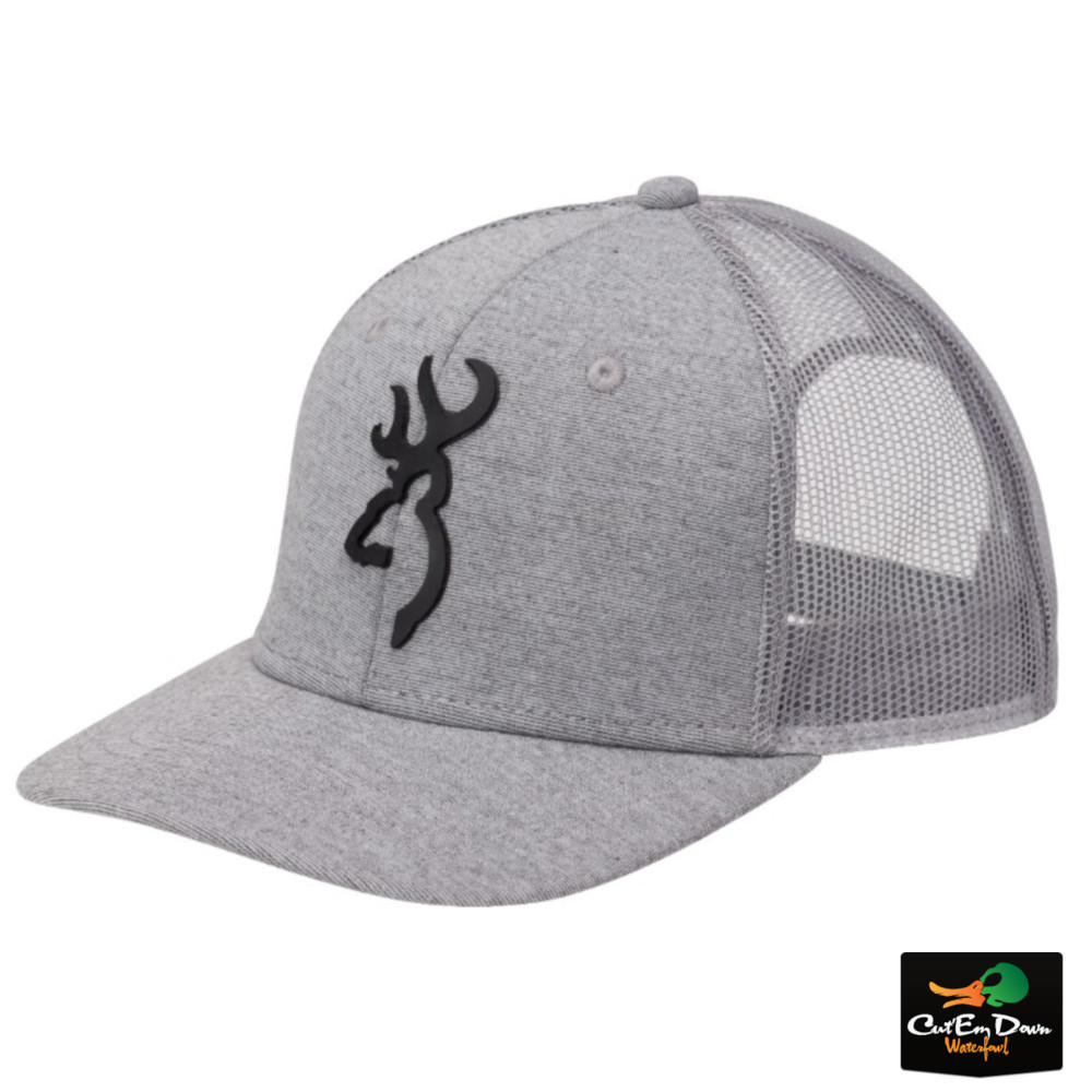 NEW BROWNING TURLEY SNAP BACK MESH BACK BALL CAP HAT BUCKMARK LOGO ADJUSTABLE