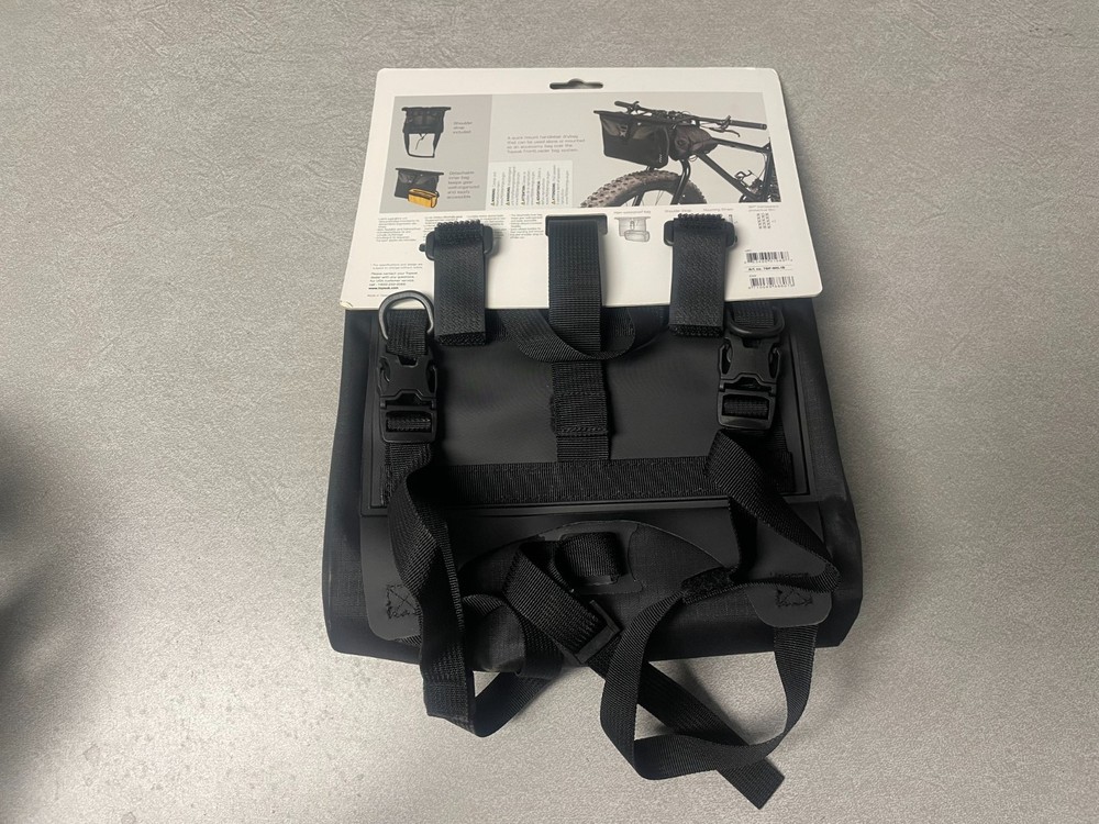 TOPEAK BARLOADER HANDLEBAR BAG - 6.5L BLACK Front bag Waterproof